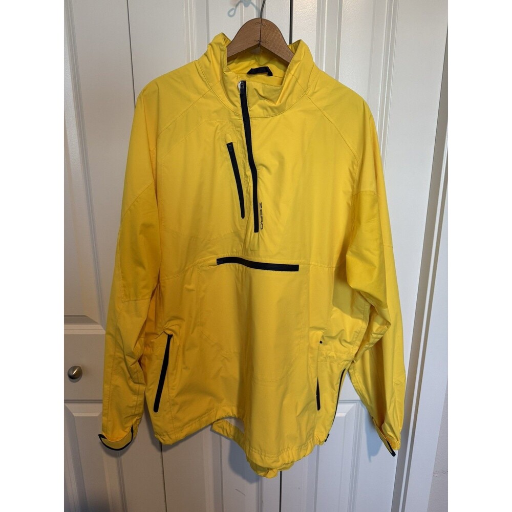 Yellow Zero Restriction Anorak Jacket Size XL Tour Series
